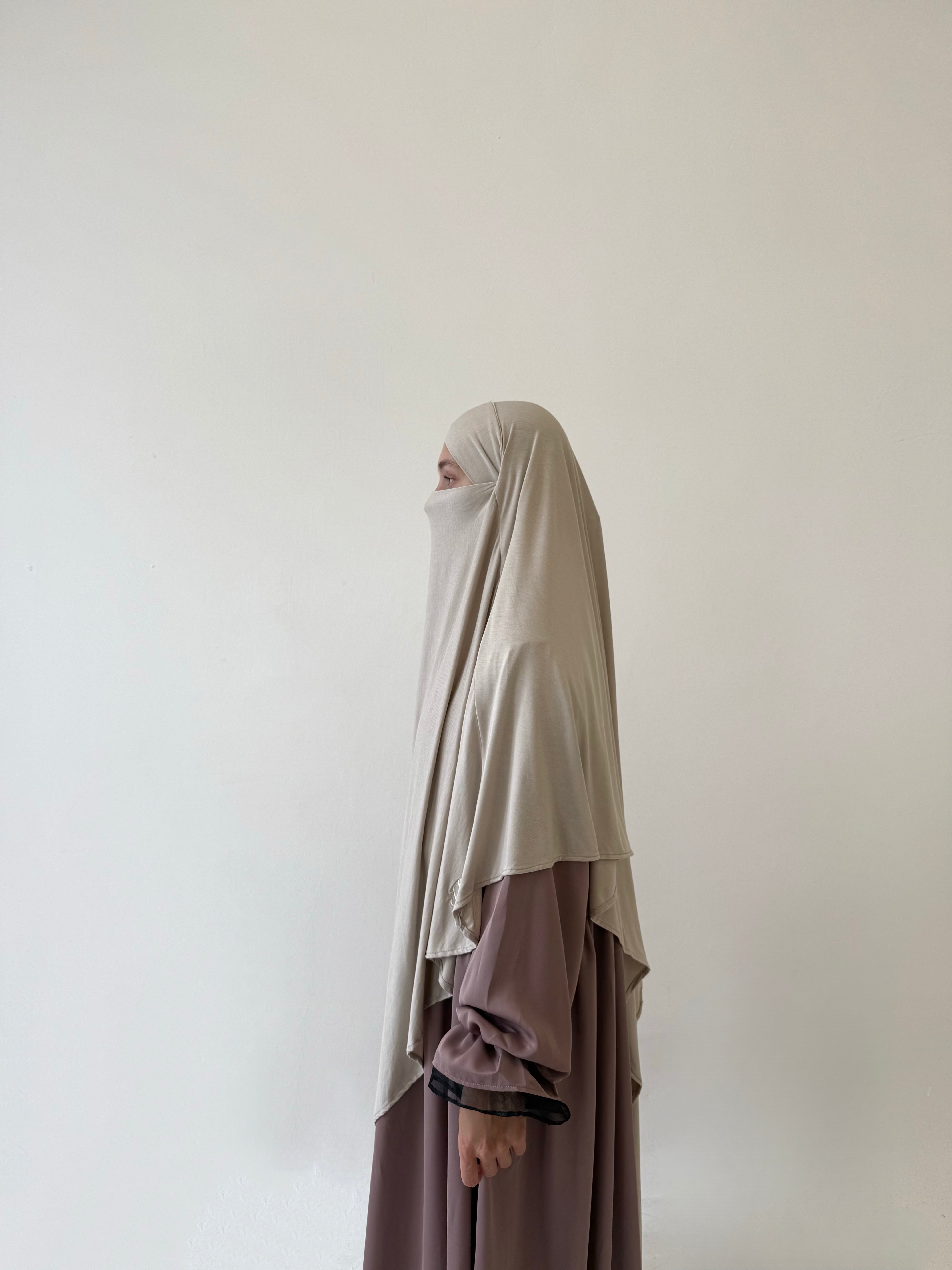 Premium Bamboo jersey khimar