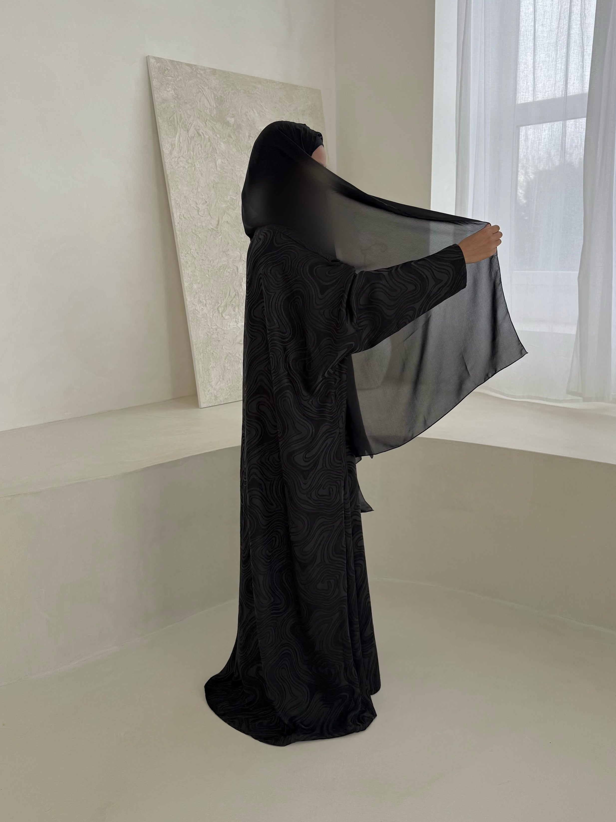 Candy Marble abaya set