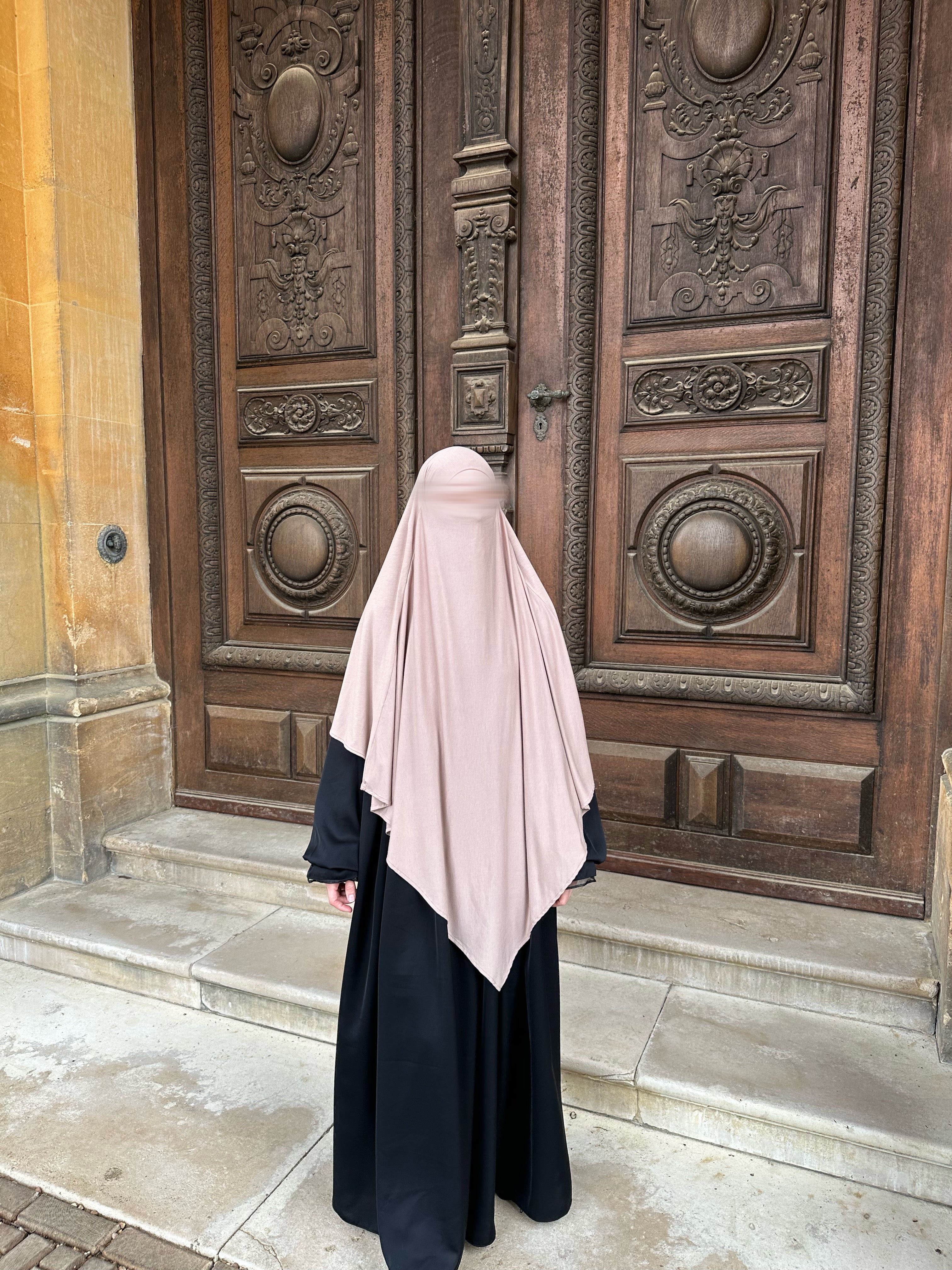 Premium Bamboo jersey khimar