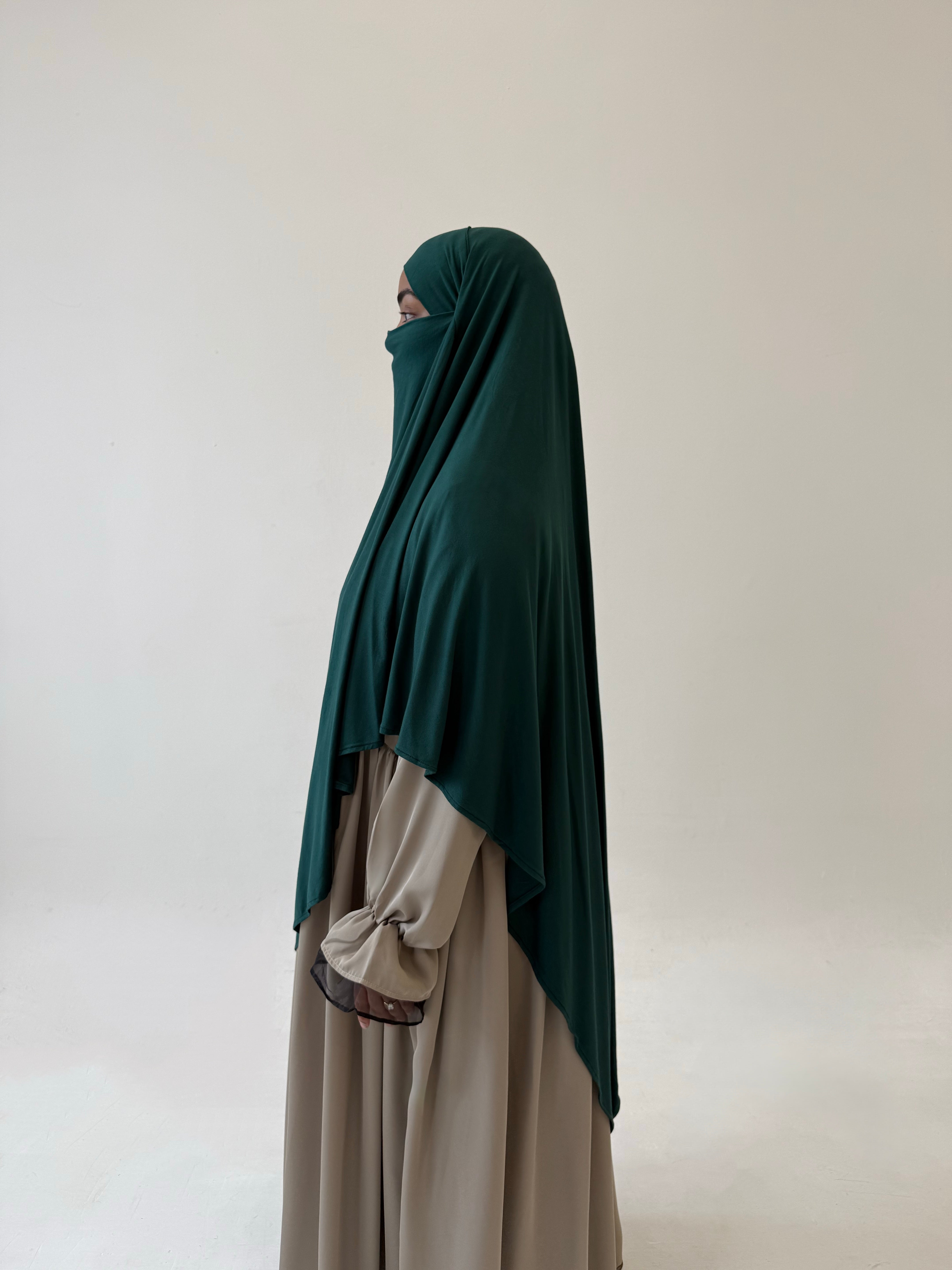 Premium Bamboo jersey khimar