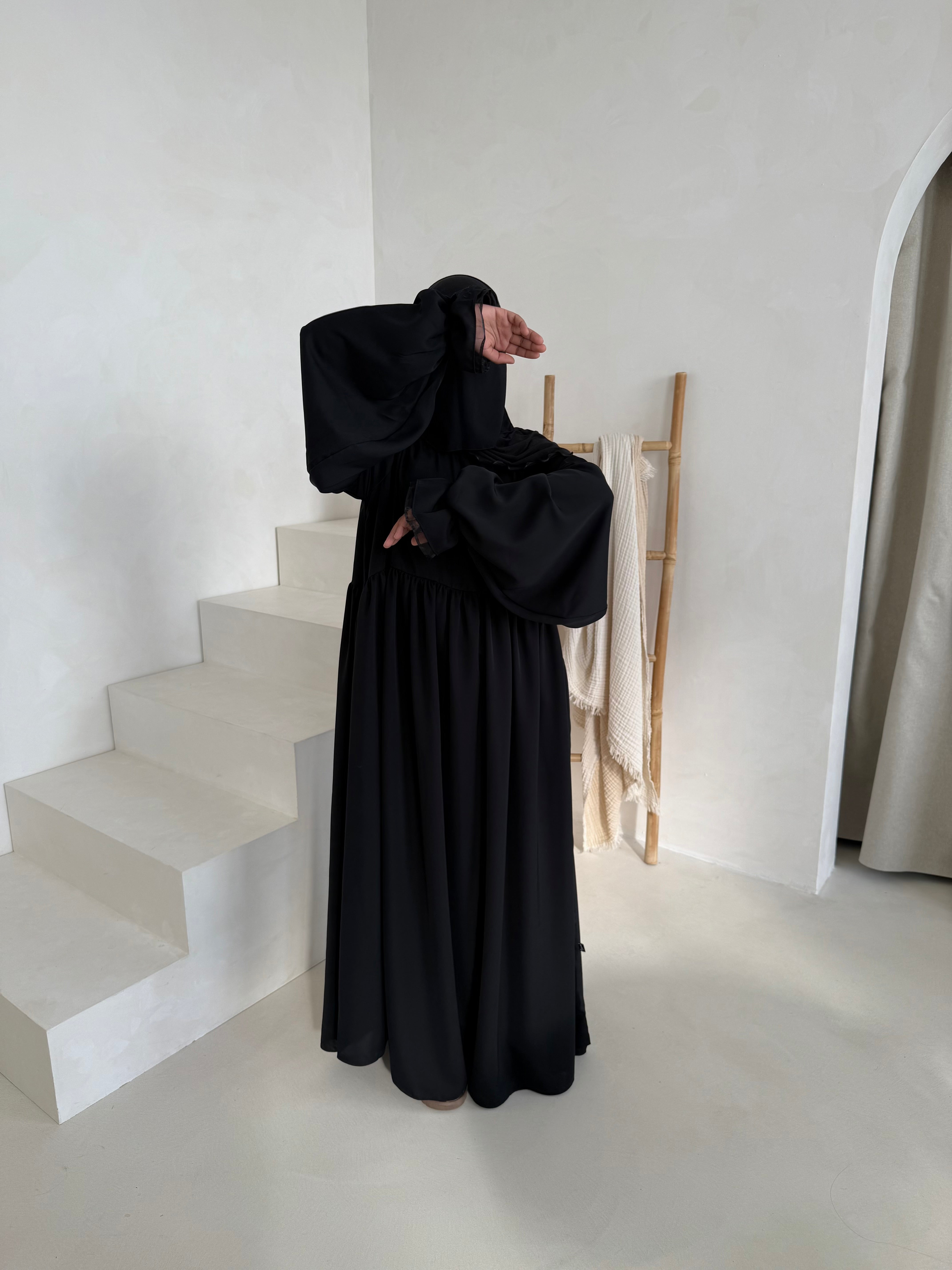 Nida Amanah Abaya - Ruffle sleeve