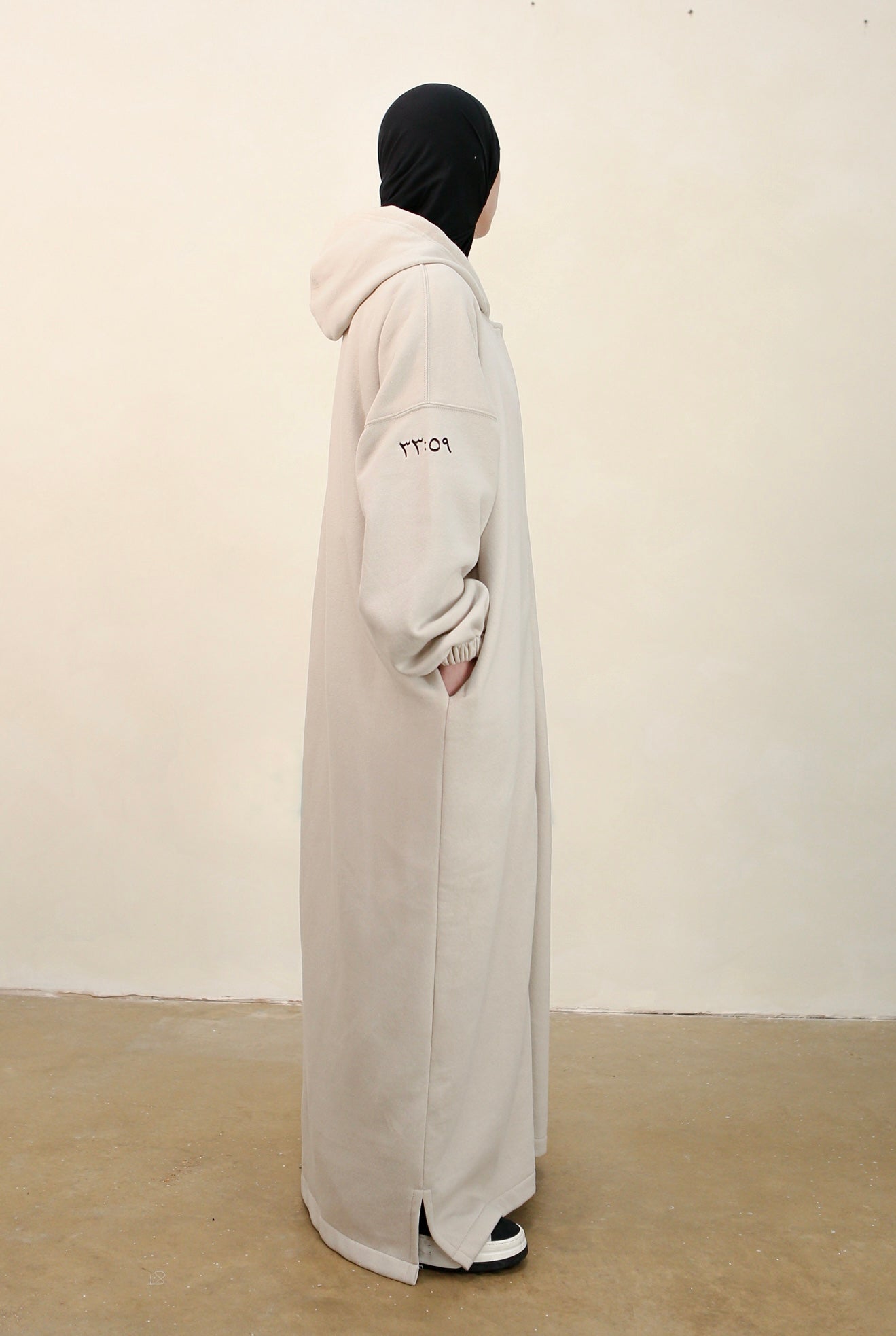 Hoodaya (lightweight) - Ivory pearl