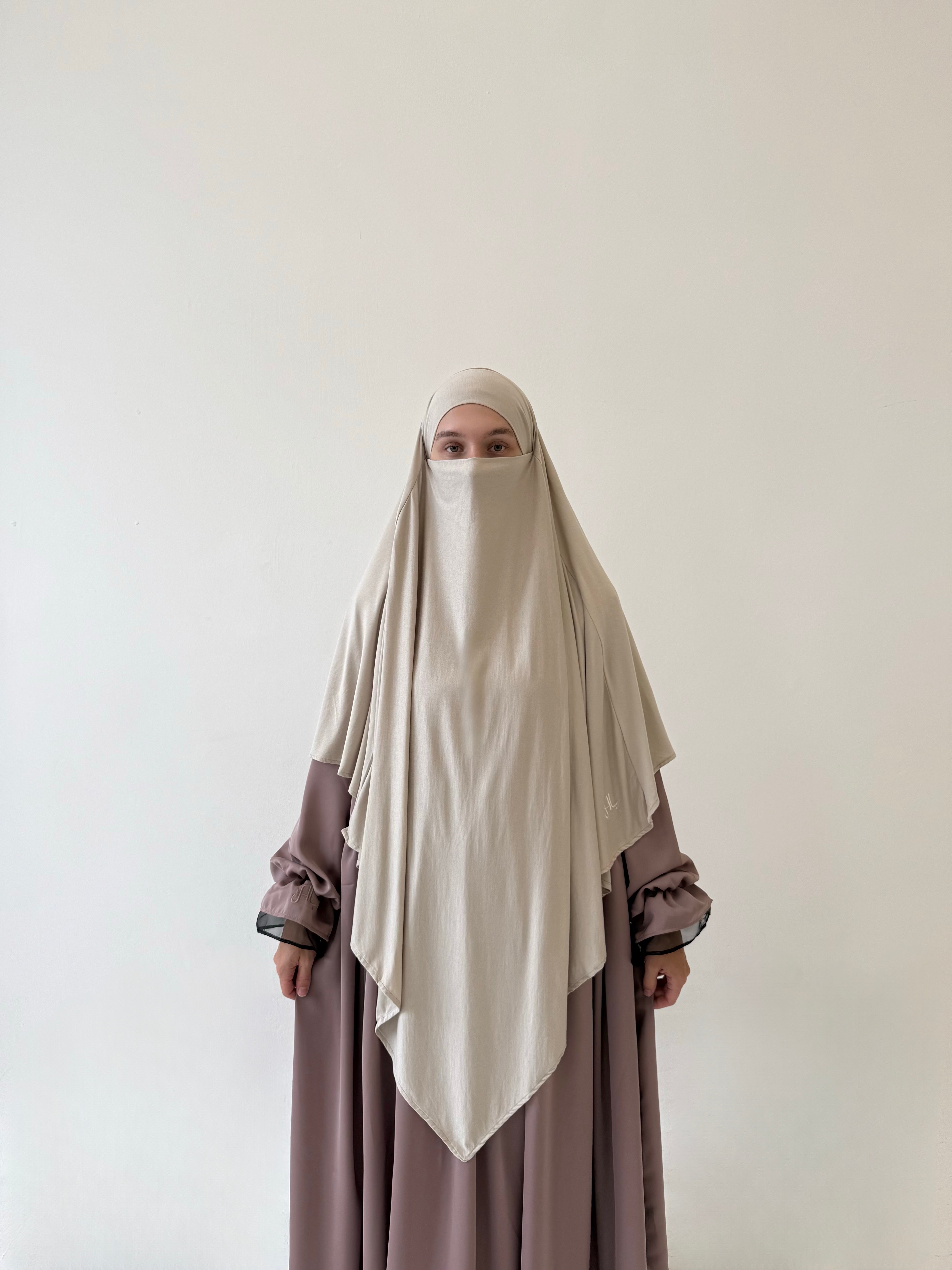 Premium Bamboo jersey khimar