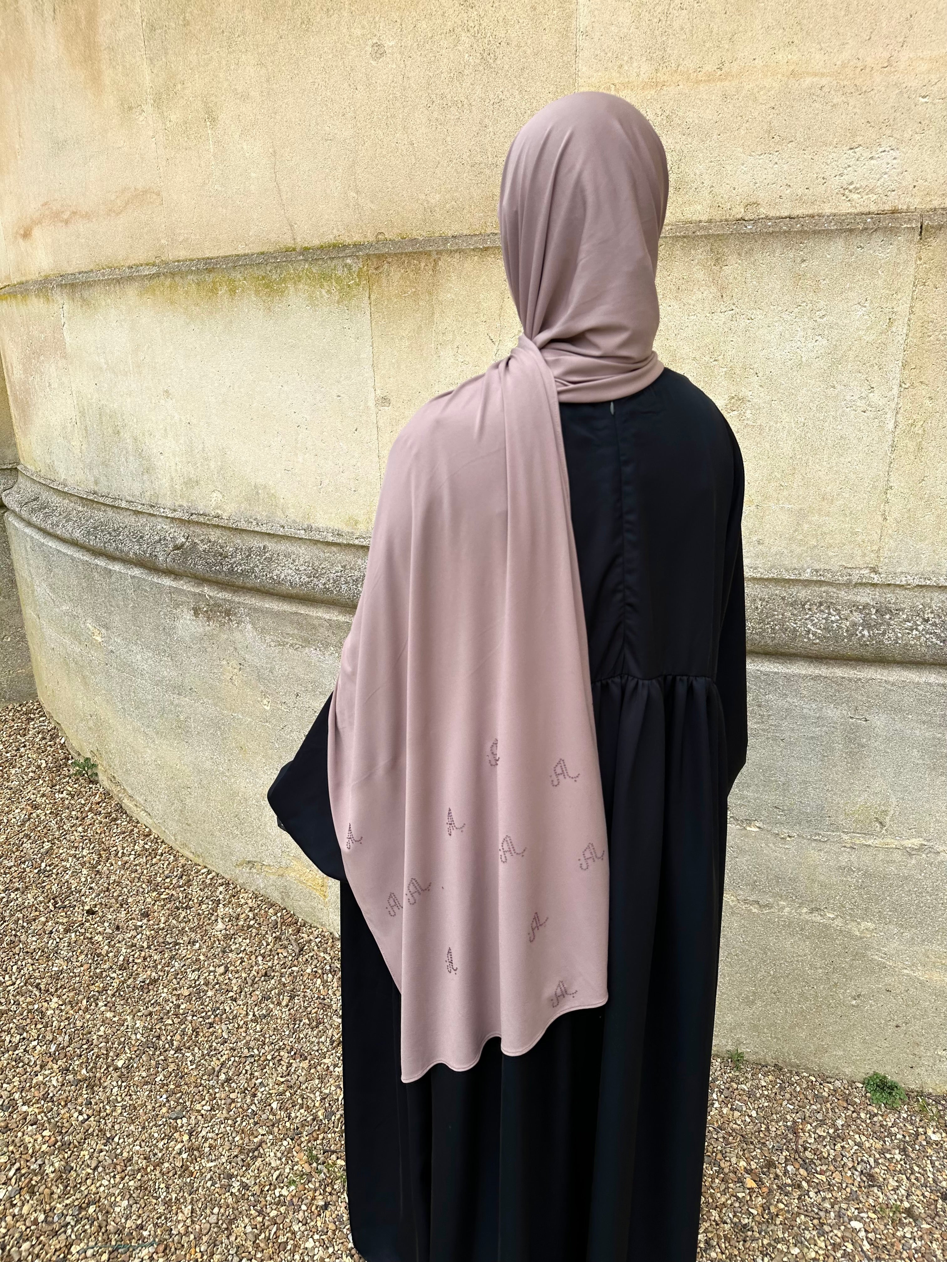 Premium Jersey Embellished Hijab