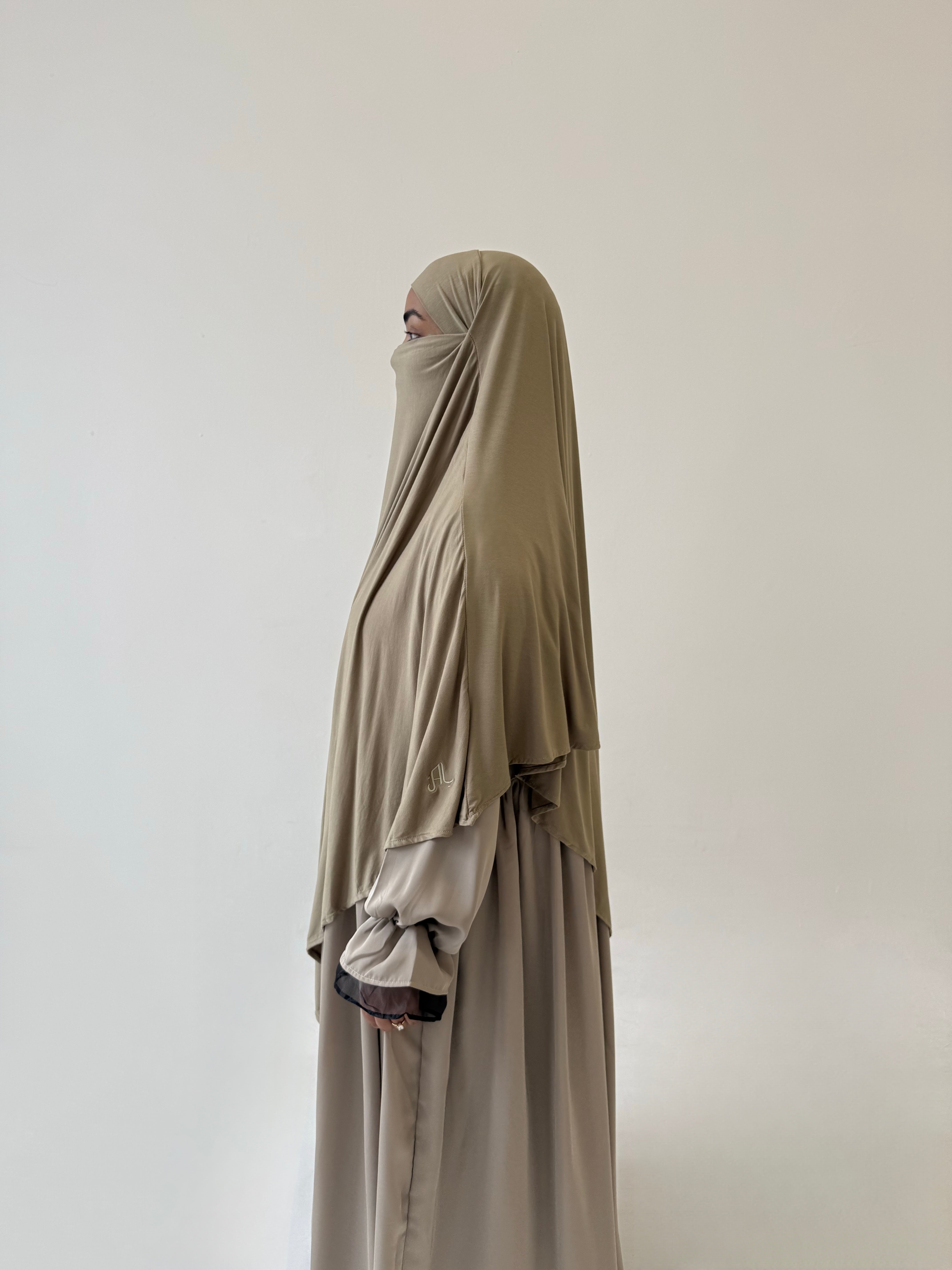 Premium Bamboo jersey khimar