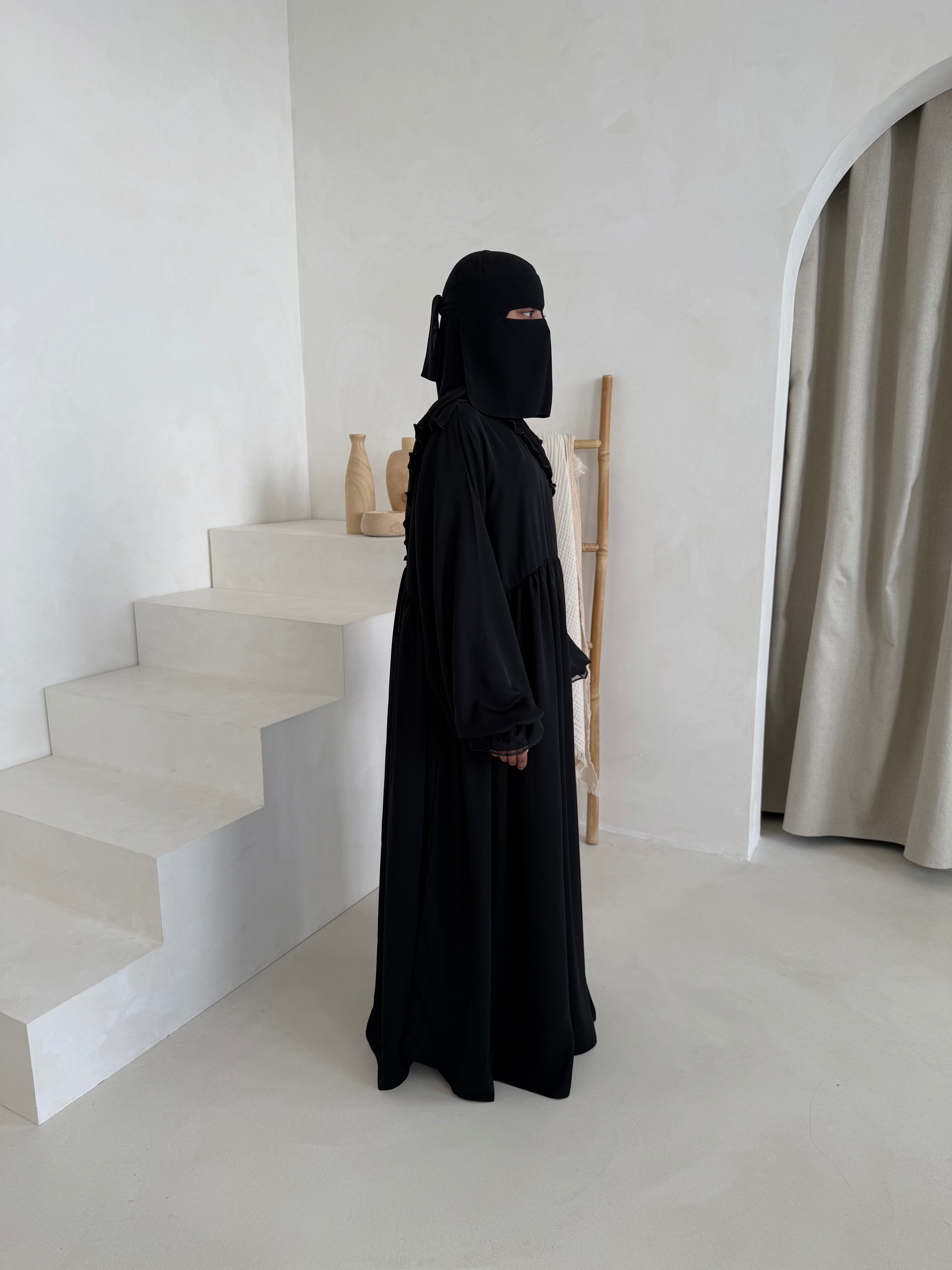 Nida Amanah Abaya - Ruffle sleeve