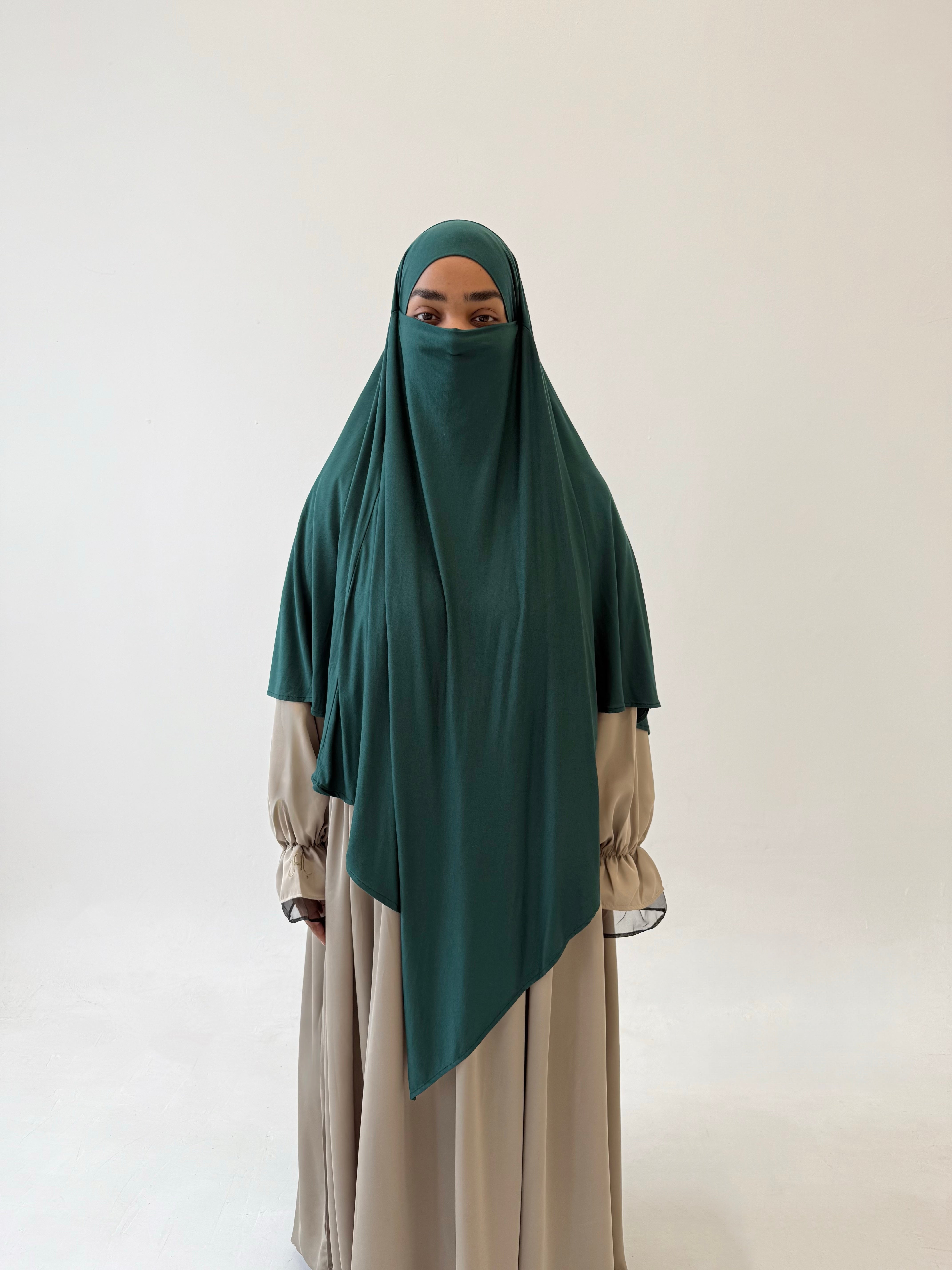 Premium Bamboo jersey khimar