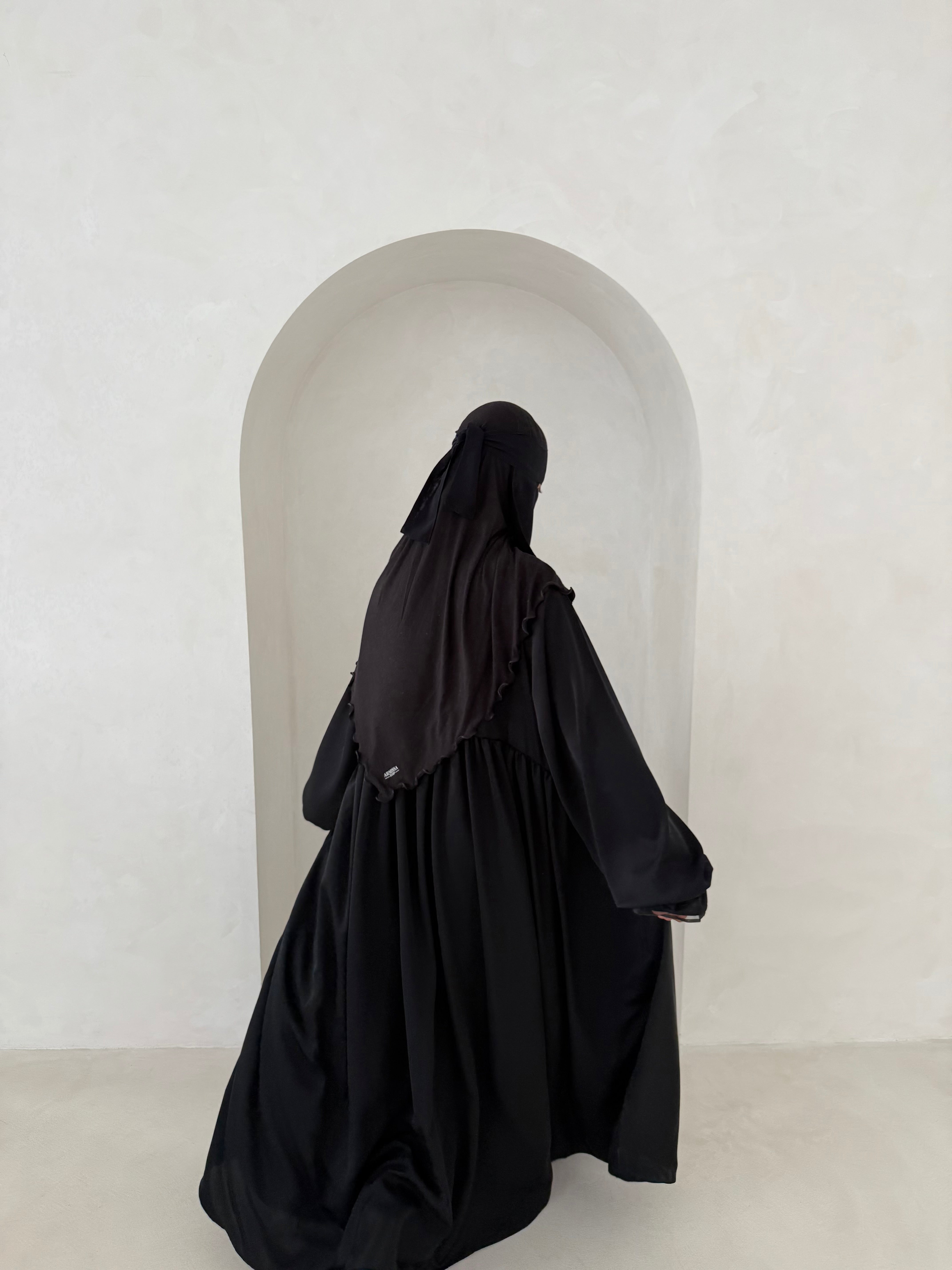 Nida Amanah Abaya - Ruffle sleeve