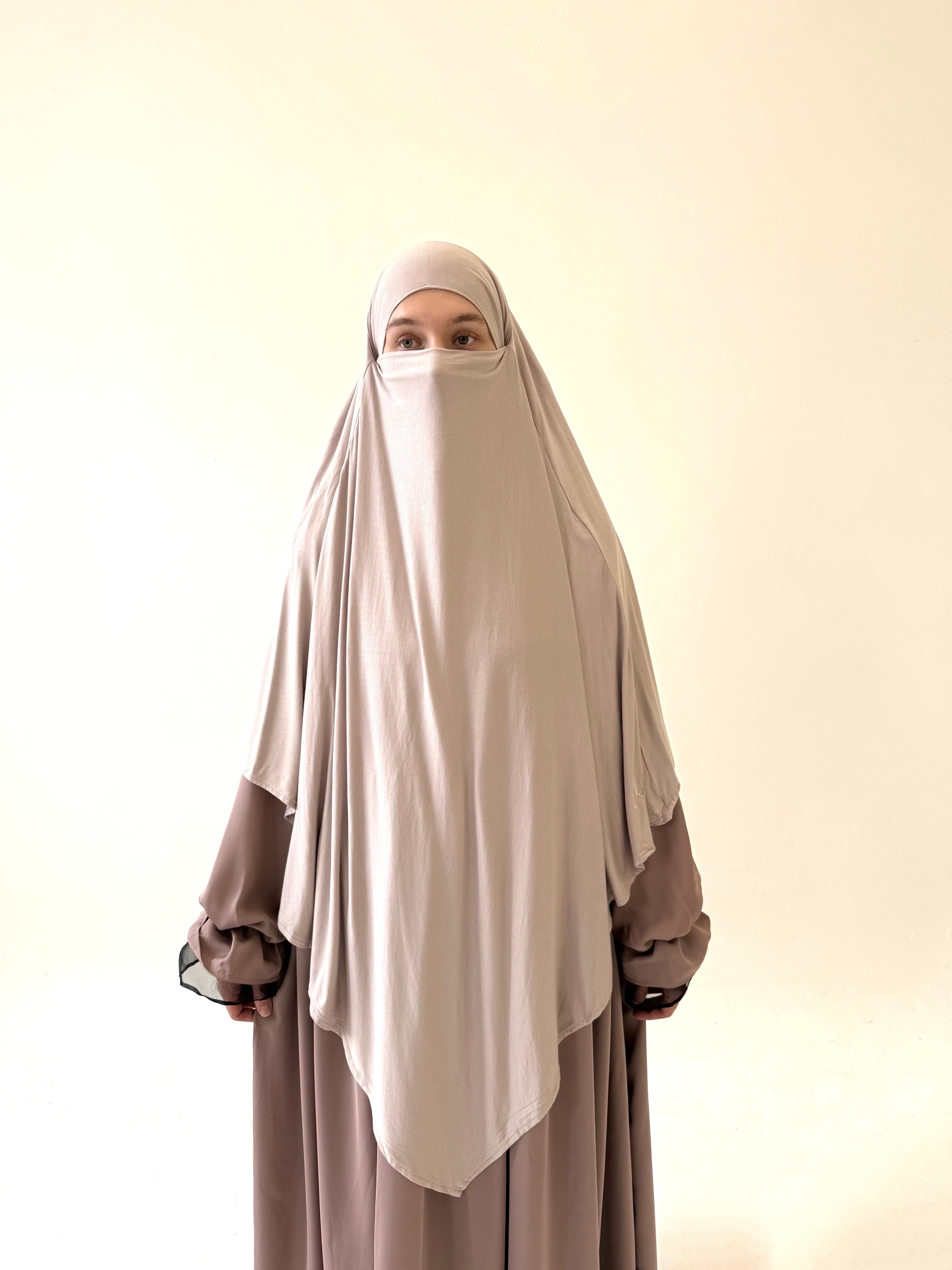 Premium Bamboo jersey khimar