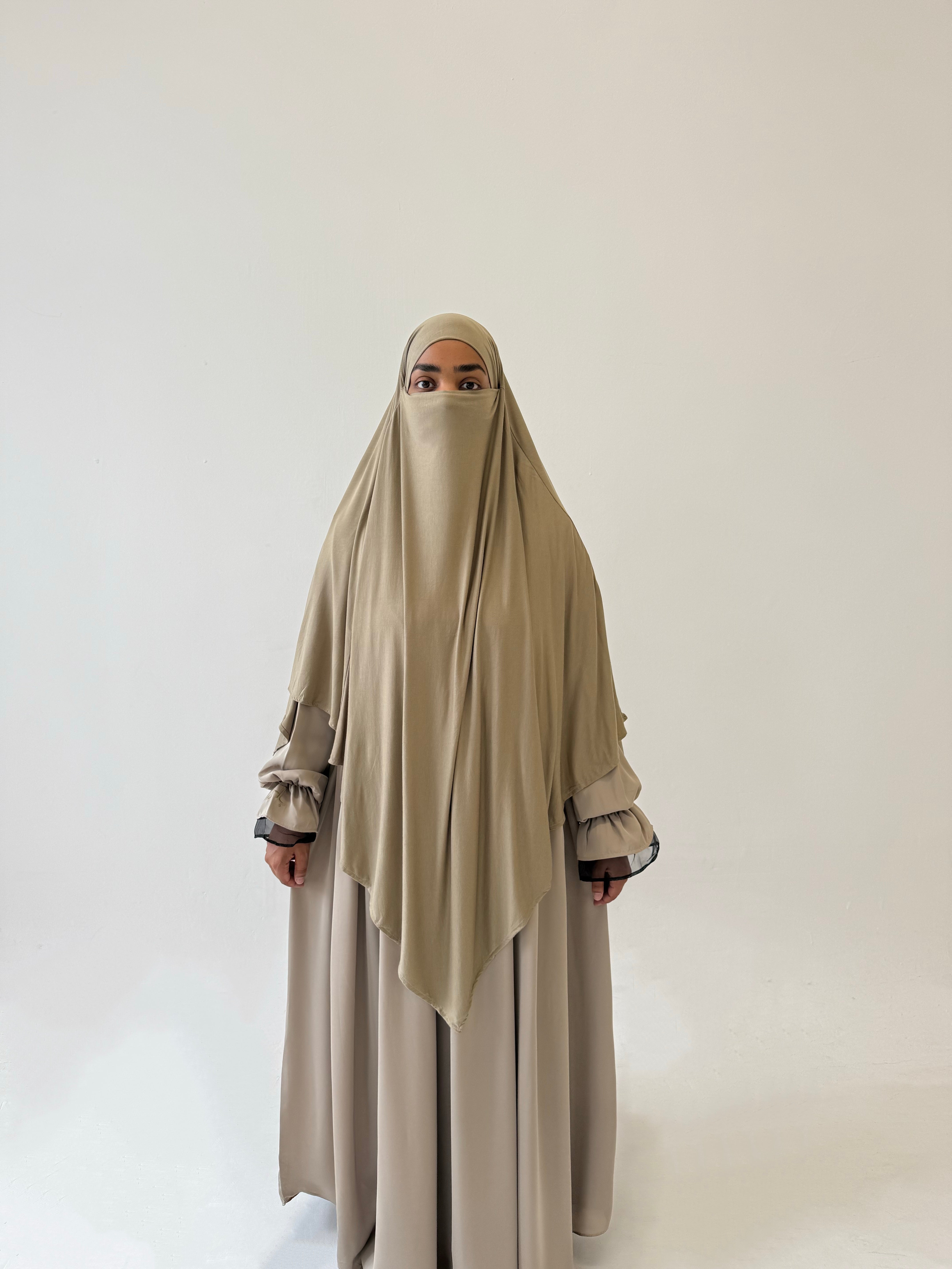 Premium Bamboo jersey khimar