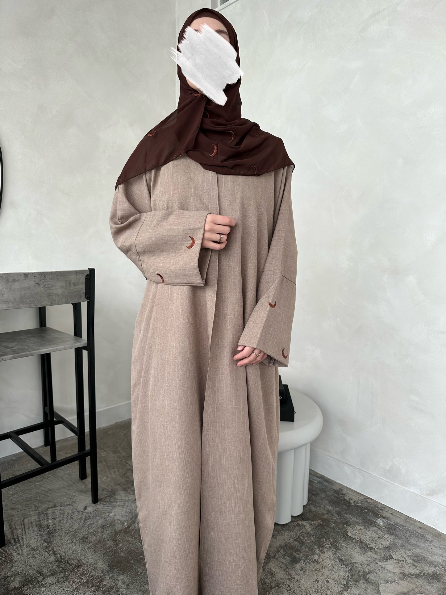 Qamar Abaya Set