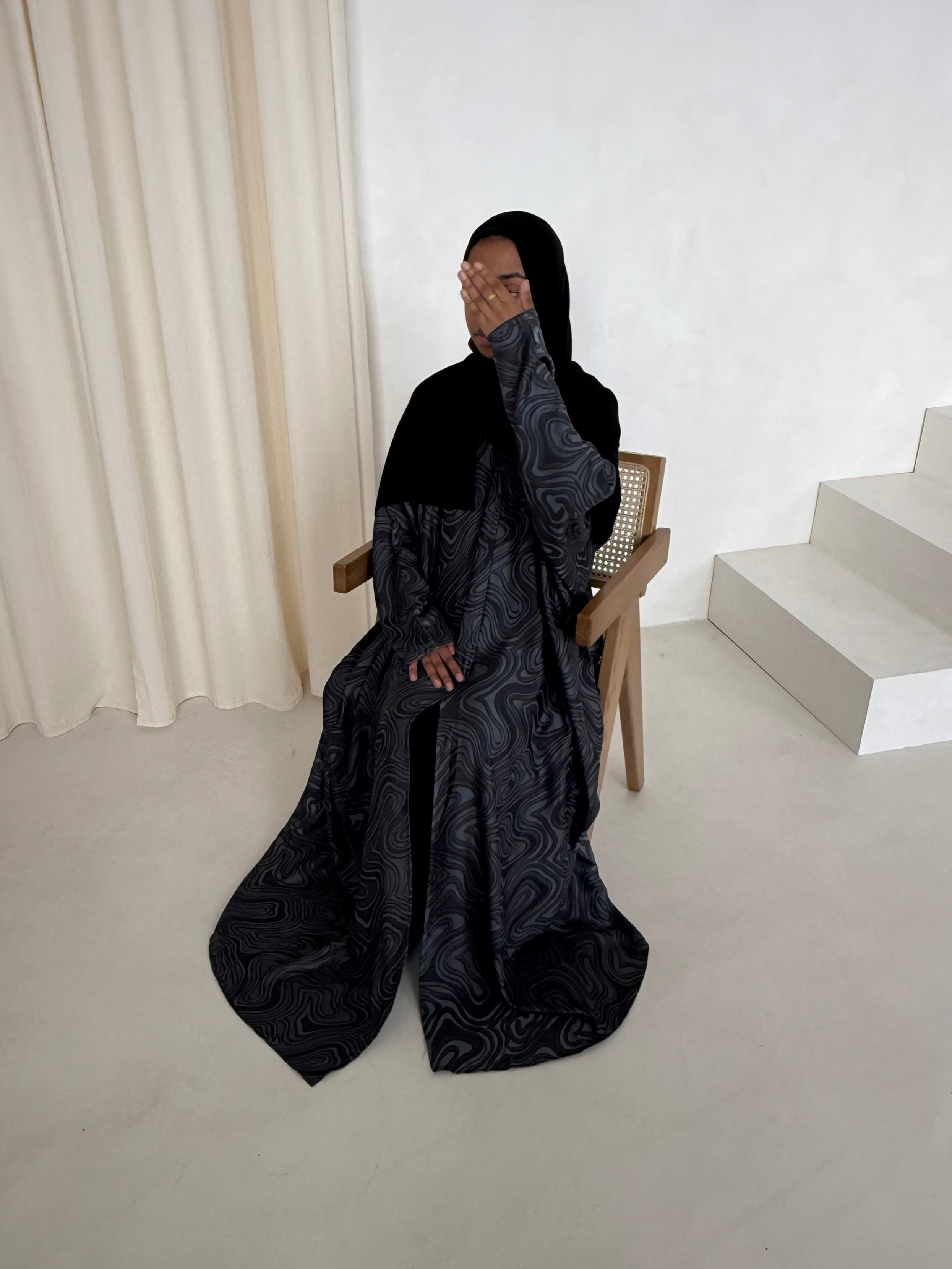 Candy Marble abaya set