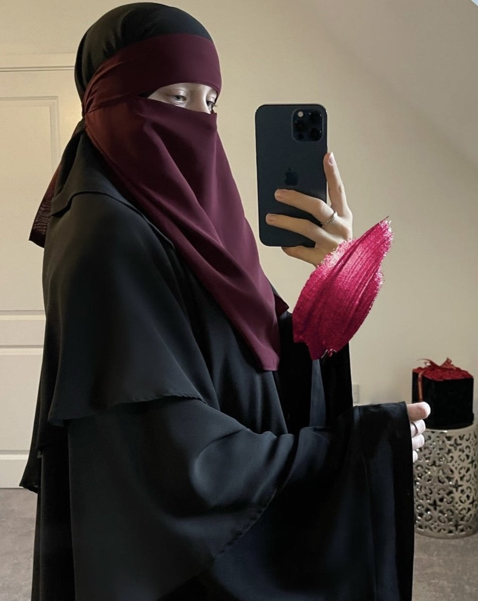 Single layer niqab