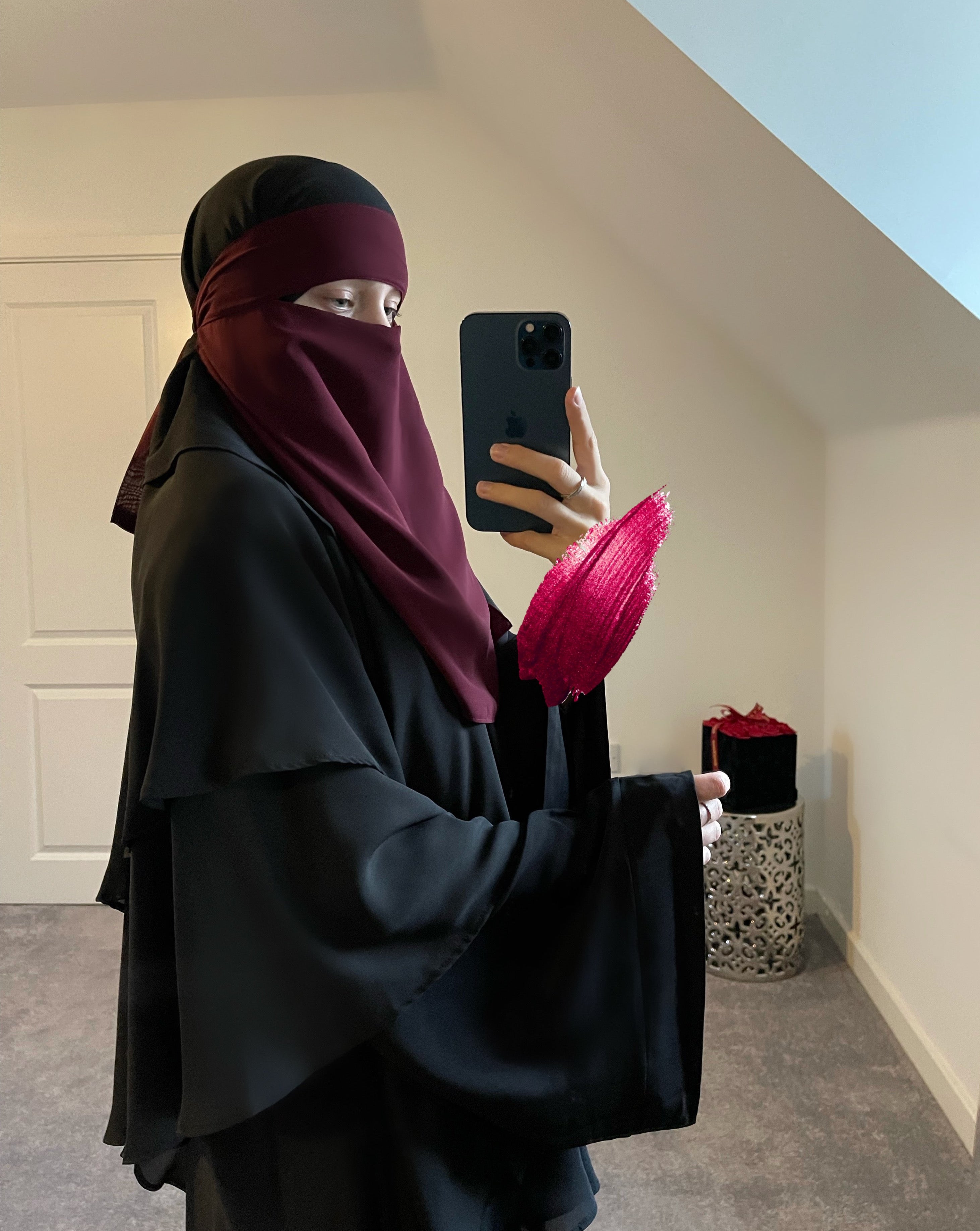 Single layer niqab