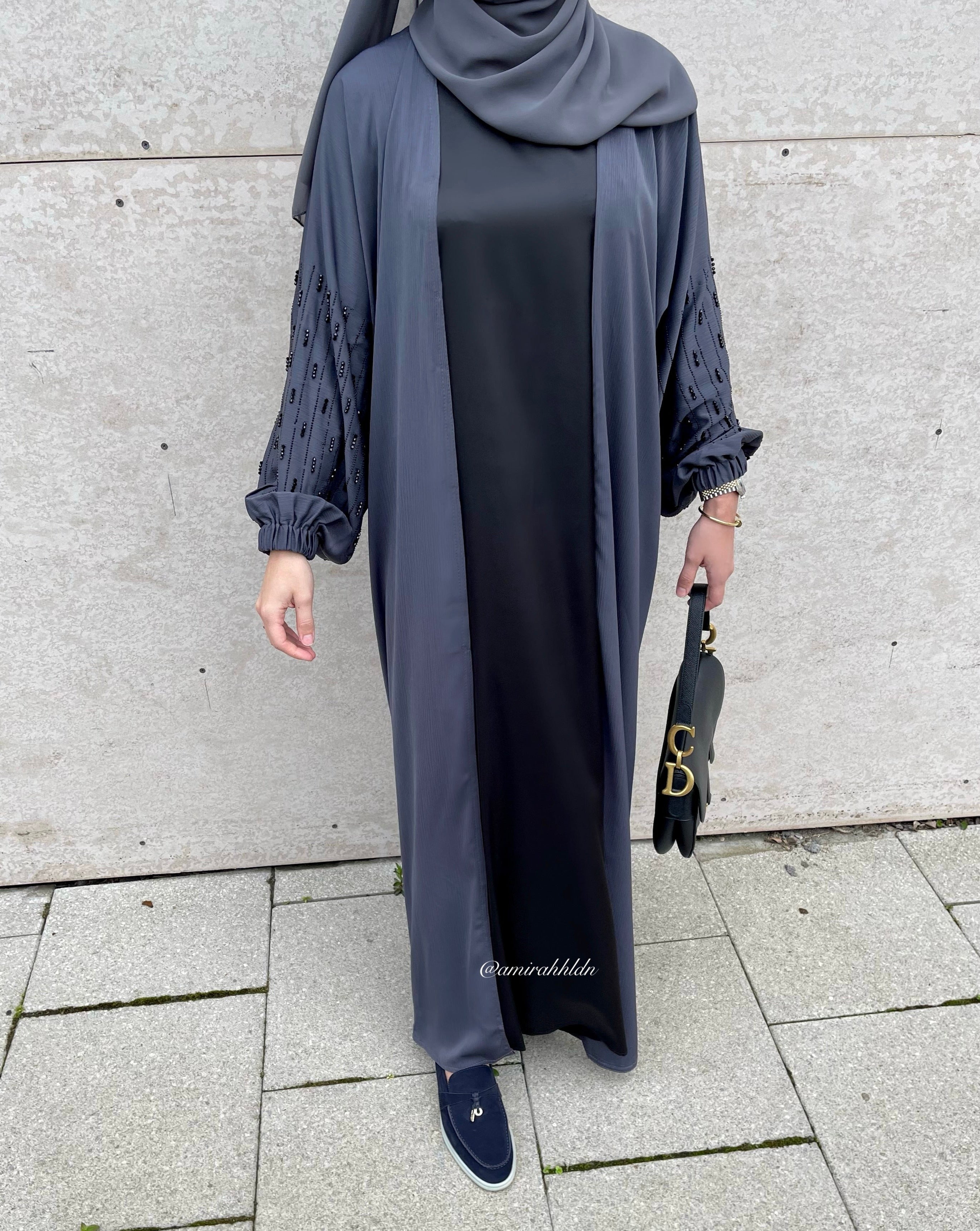 Black Satin sleeveless slip dress
