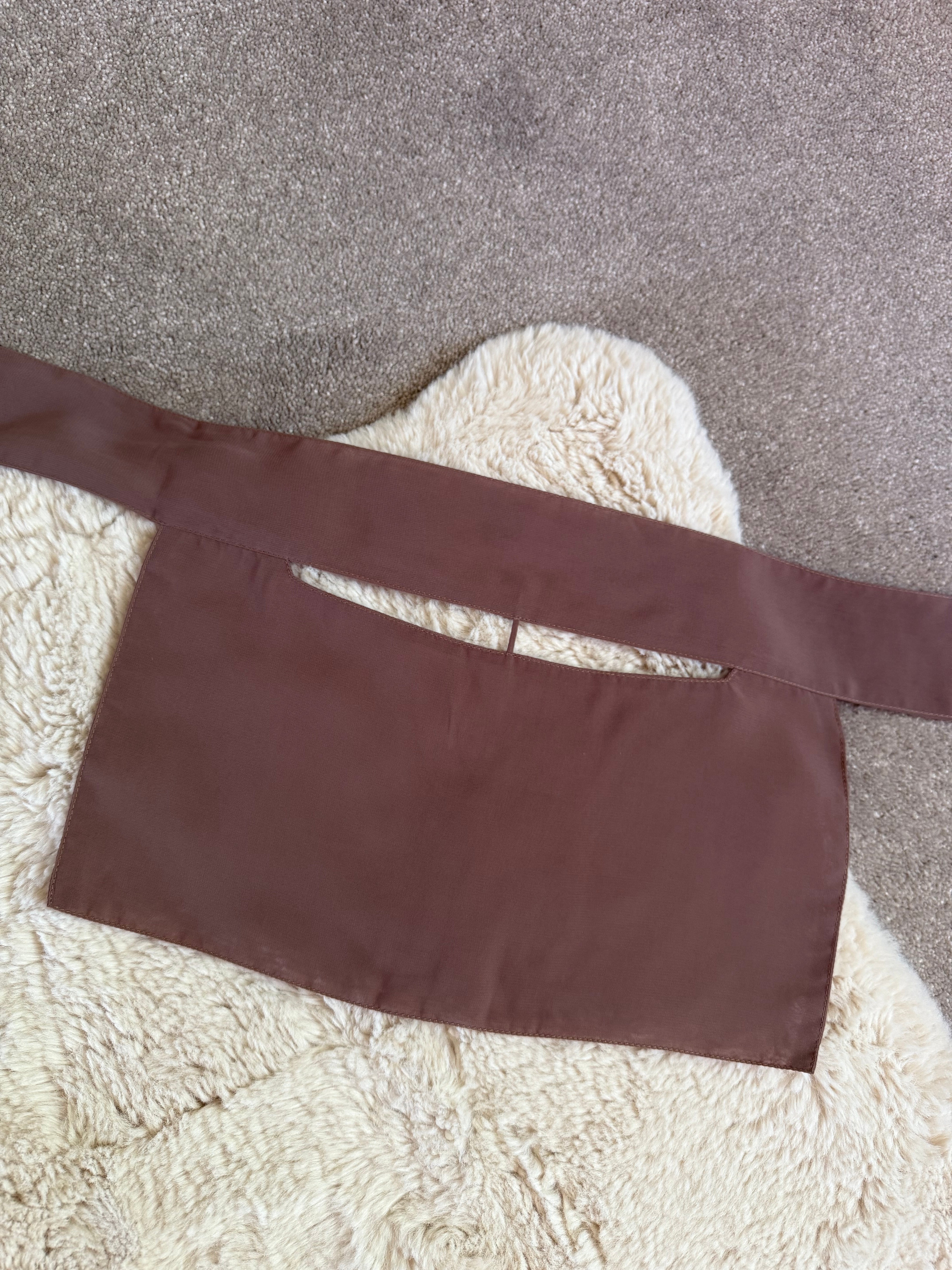 single split niqab - short