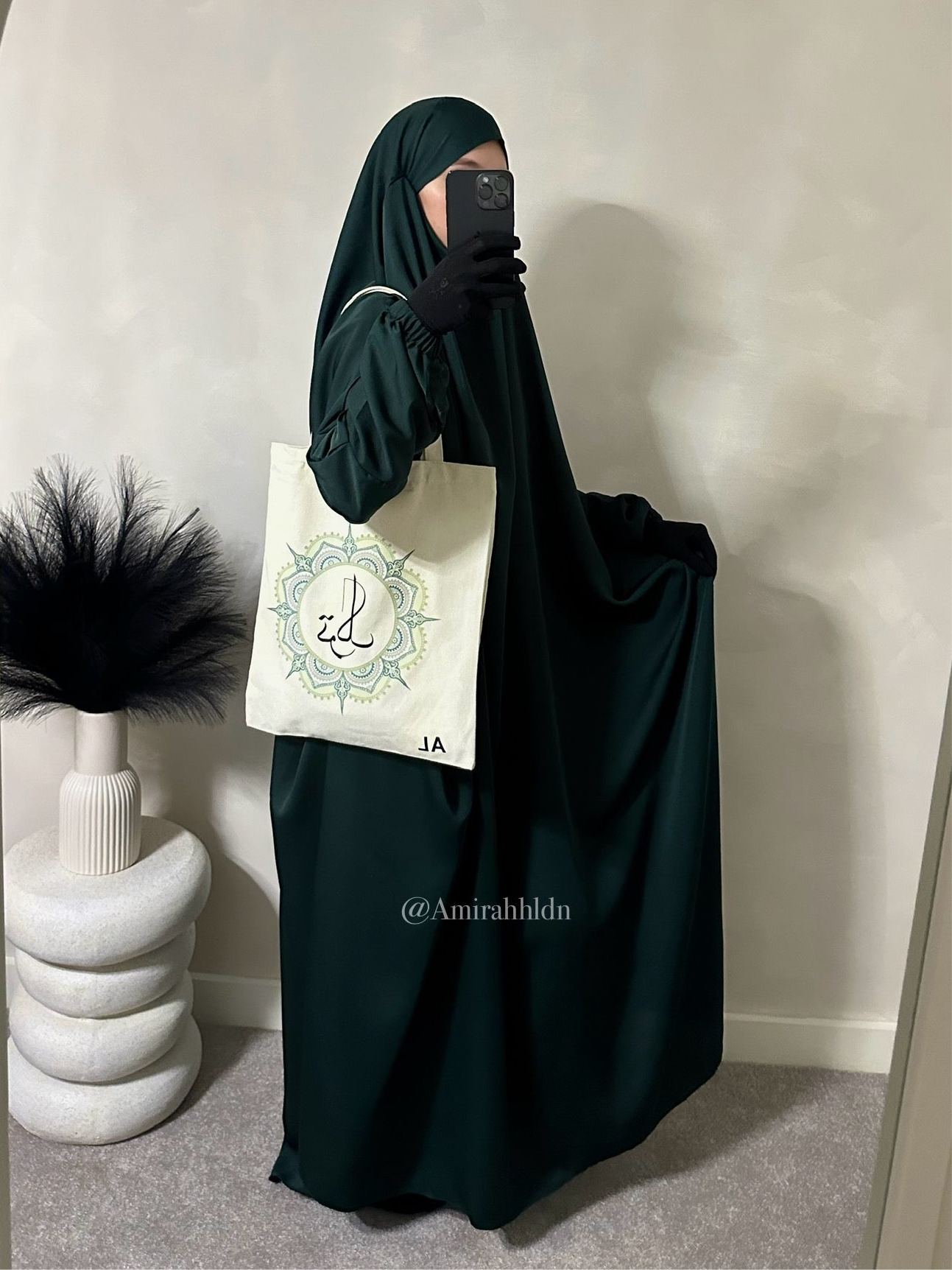 Premium Korean Nida Autumn Jilbab