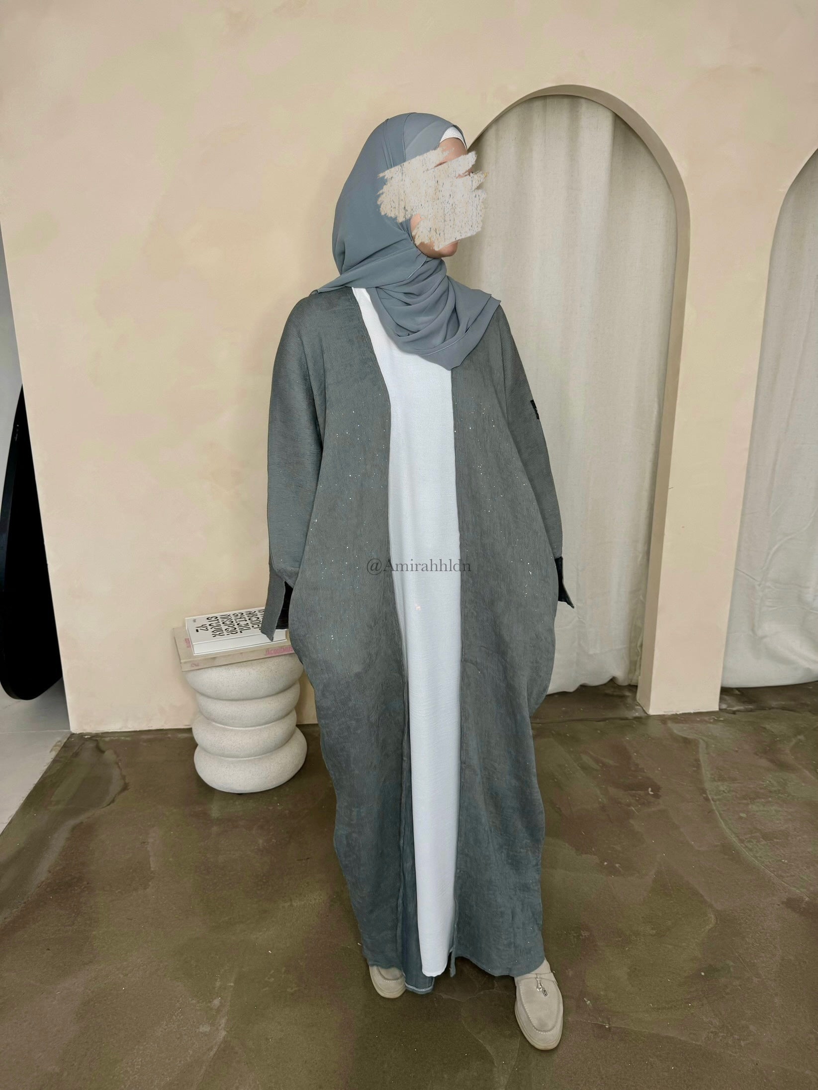 Qamar Abaya Set