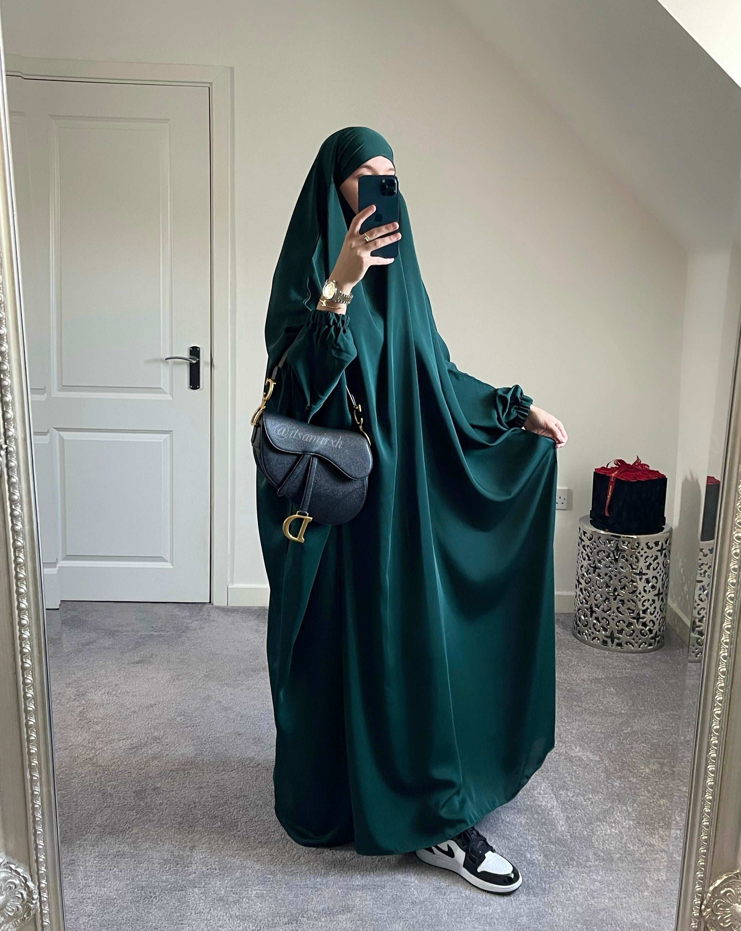 Hunter green Haya Jilbab