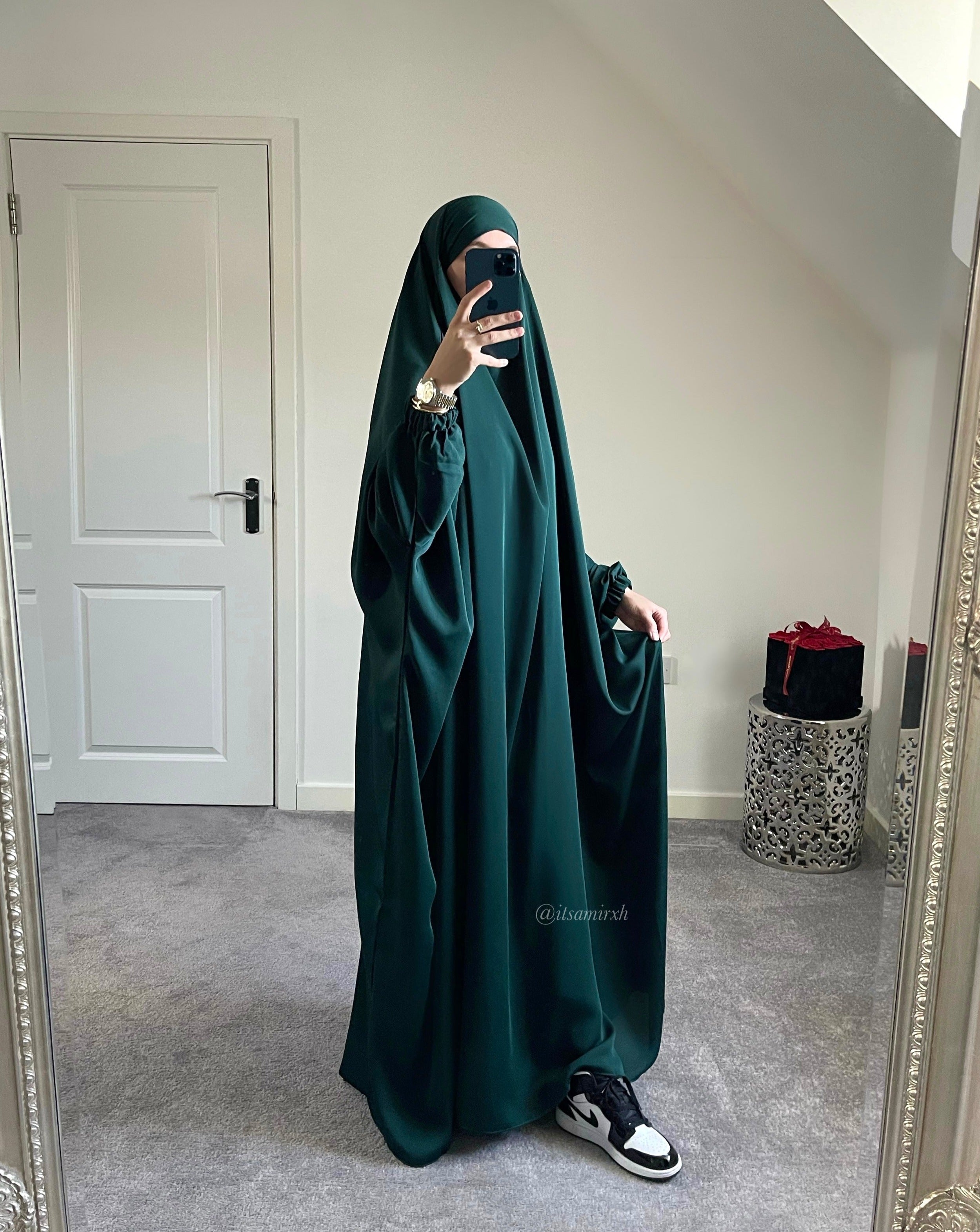 Hunter green Haya Jilbab